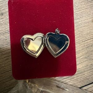Silver Heart Locket Pendant